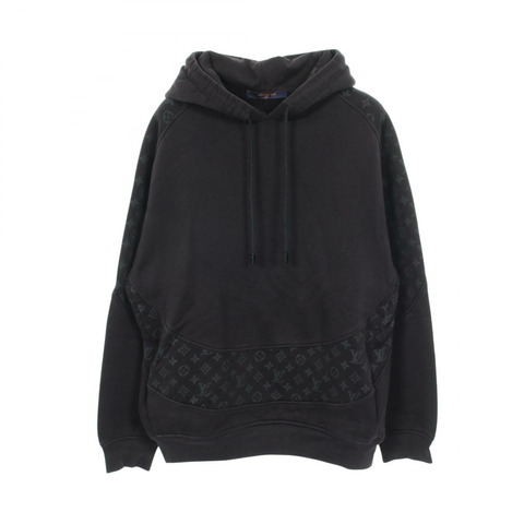 路易威登 (LOUIS VUITTON) 圓形剪裁衛衣 Monogram 連帽衫 #L RM211Q RLE HKY43W 棉質