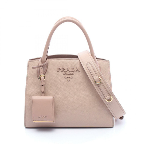 PRADA Monochrome 肩斜背包 1BA269 2ERX F00RK CI 皮革 二手