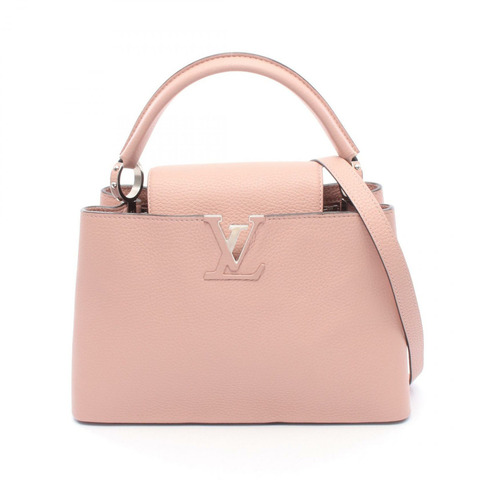 路易威登 Capucine MM 單肩斜背包 M42258 Taurillon Magnolia