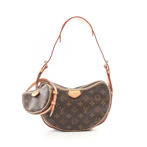 路易威登 Croissant 單肩包 M46828 Monogram 帆布棕色二手女士 LV