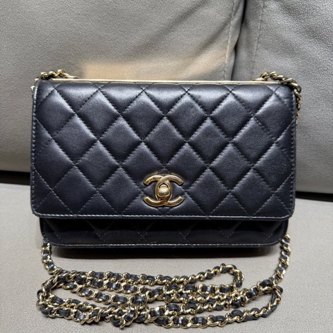 Chanel香奈兒trendyCCWOC 24開無卡編號24544771