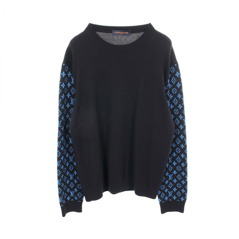 路易威登 Monogram 袖針織衫 RM231Q R93 HON42W 羊毛羊絨 二手 #XL