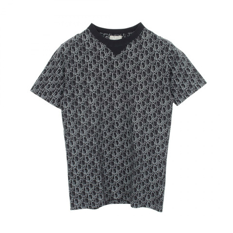 Dior Oblique T恤衫 043J625C0674 純棉 海軍藍 二手 男款 XXS碼