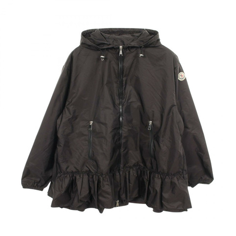 MONCLER SARCELLE（Sarcelle）連帽外套，其他款式，尼龍材質，黑色，二手女款