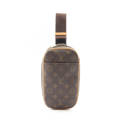 路易威登 Pochette Gange 腰包斜背包 M51870 Monogram 帆布 二手 LV
