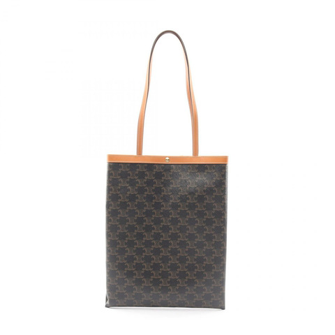 CELINE 中型平底購物手袋 Triomphe 單肩托特包 123832O9003MI 帆布 全新
