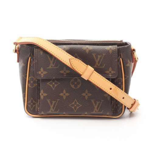 路易威登 Vivacite PM 單肩斜背包 M51165 Monogram 棕色皮革