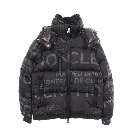 MONCLER 塔倫泰斯羽絨衣 H20911A00211 尼龍黑 二手 男款