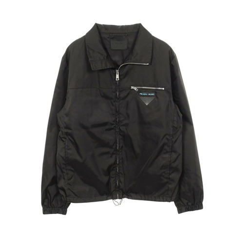 PRADA 三角貼片拉鍊外套 SGN836 其他二手男裝