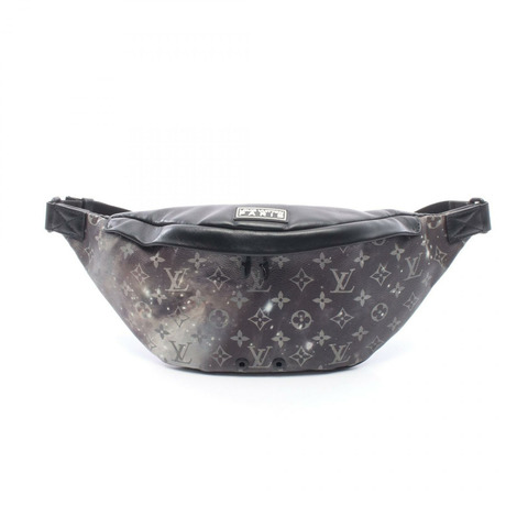 路易威登 Discovery 腰包 M44444 Monogram Galaxy 帆布 黑色 二手
