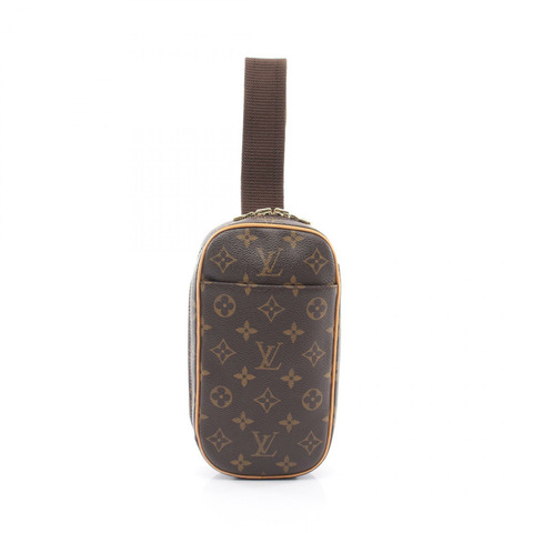 路易威登 Pochette Gange 腰包 M51870 Monogram 棕色皮革