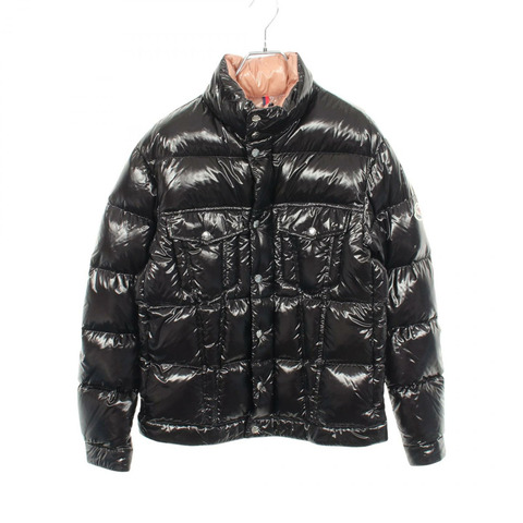 MONCLER MONTMIRAL 連帽羽絨外套 尼龍 黑色 二手 女款