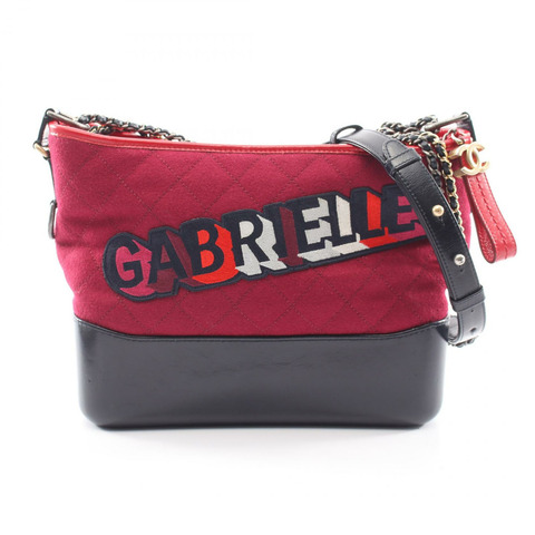香奈兒 Gabrielle de Chanel 大號 Hobo 單肩包 A93824 皮革布料 CC
