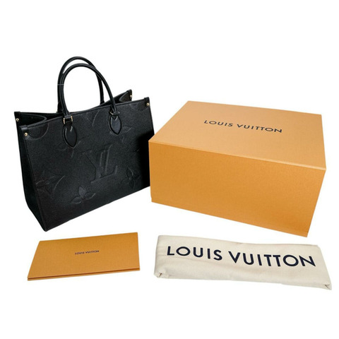 路易威登 LOUIS VUITTON 托特包 手提包 Empreinte OnTheGo MM M45595 黑色