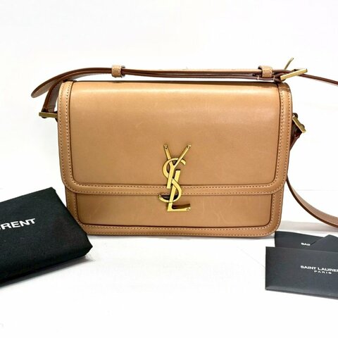 YSL Solferino中款皮革肩背包
