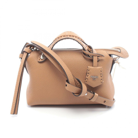 FENDI By the Way Selleria 迷你斜背包單肩包 8BS098ASU2F0EMR 棕色