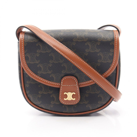 CELINE Triomphe Mini Besace 肩斜背包 196702BZJ.04LU 帆布二手