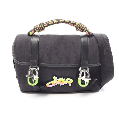 Christian Dior Lewis Hamilton Hit the Road Messenger Shoulder Bag 帆布皮革