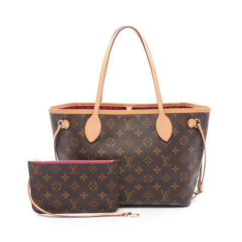 路易威登 Neverfull PM 手提單肩包 M41245 Monogram 皮革 Pivoine LV