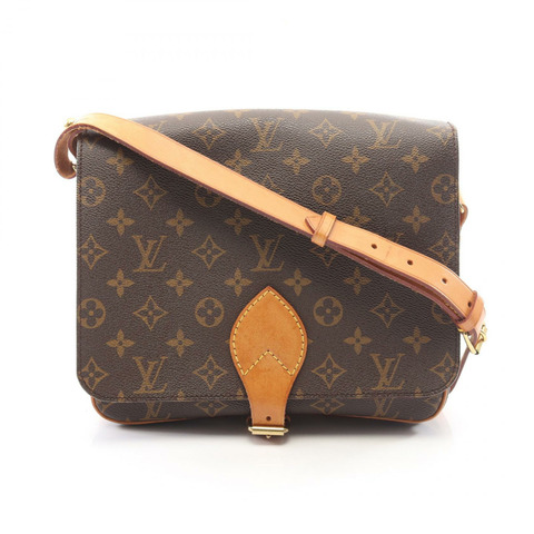路易威登 Cartouchiere GM 單肩斜背包 M51252 Monogram 帆布 二手