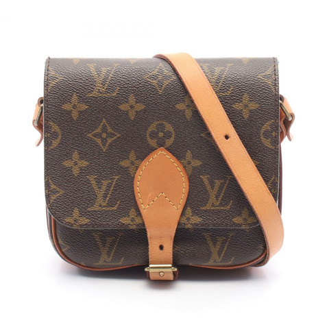 路易威登 Cartouchiere PM 單肩斜背包 M51254 Monogram 帆布 二手