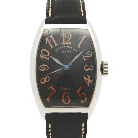 Franck Muller Casablanca Sahara 5850CASA 黑色錶盤男士腕錶