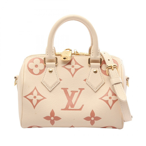路易威登 Speedy Bandouliere 20 雙色斜背包 M46397 皮革 LV