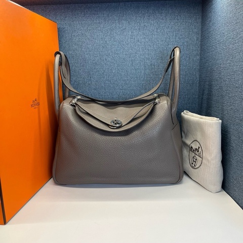 愛馬仕Hermes Lindy30手提單肩包 98新