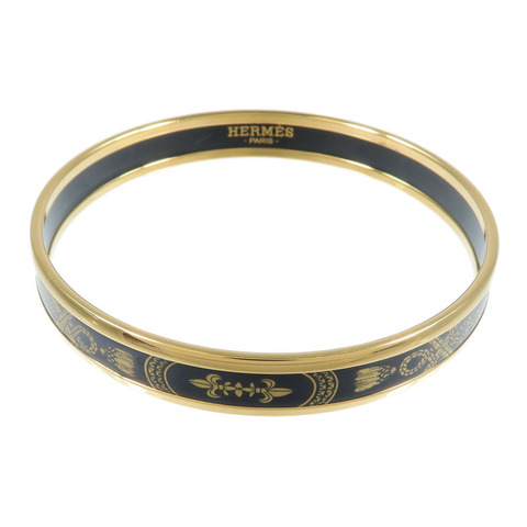 HERMES 金屬/琺瑯Grand Apparat Bangle手鐲