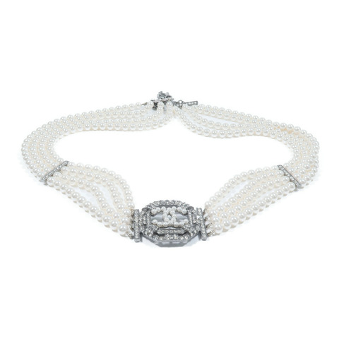 CHANEL 金屬/PVC Belt腰帶