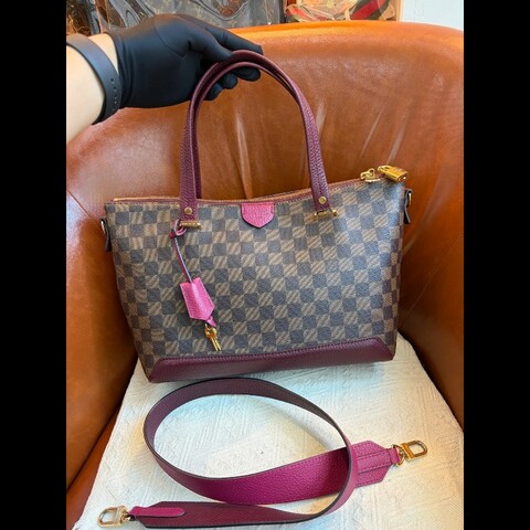 LV/路易威登 Hyde park棋盤格手提包