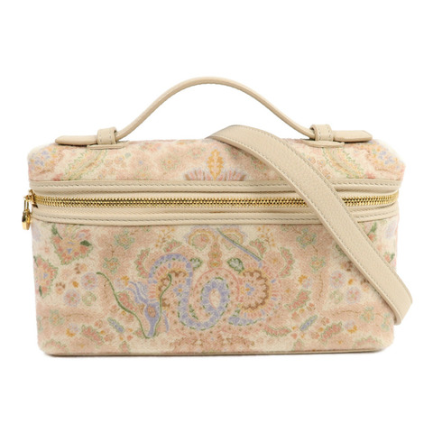 Loro Piana 天鵝絨Extra Pocket L27手挽肩背兩用袋