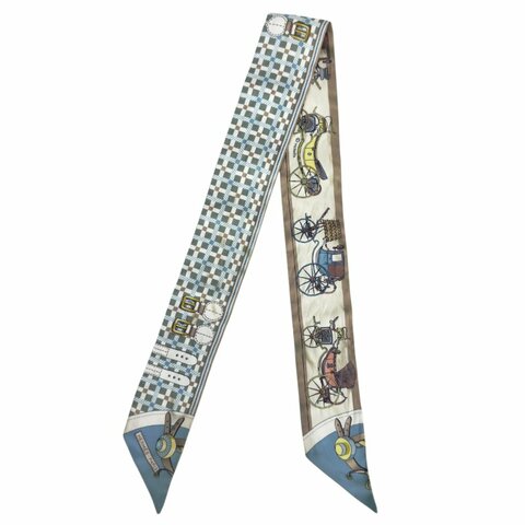 HERMES Les Voitures Nouvelles Twilly 新式座駕 幼絲巾