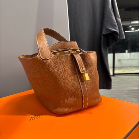 Hermes Picotin 18 金棕金 Z刻｜Classic Trend CT精品｜台北東區實體