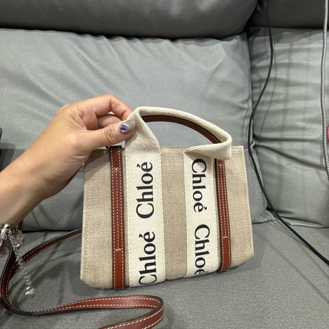 CHLOE 迷你 woody 手提包