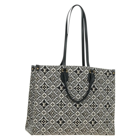 路易威登 Monogram Jaguar On The Go GM 手袋 黑色 M57207 LV 正品 186669SAM