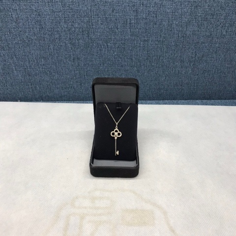 TIFFANY&CO蒂芙尼750白金心冠項鍊，成色98新