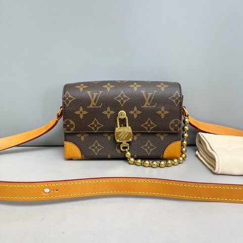 芯片款 路易威登/Louis Vuitton Steamer老花盒子包