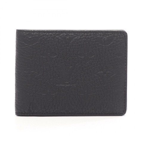 路易威登 Portefeuille 多重雙折錢包錢包 M82072 Taurillon Noir
