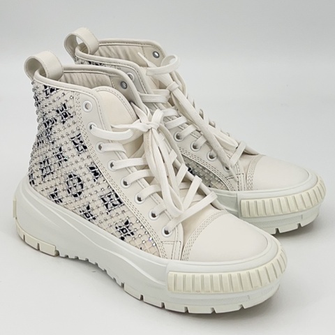 Louis Vuitton 路易威登 老花高幫鞋 35.5碼