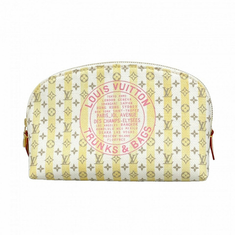 路易威登 LV Stamp Pochette Tick PM M28679 香蕉黃 女士手袋