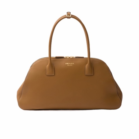 Prada 女士 徽標拉鍊手提包均碼碼中號、43cm*11cm*27cm