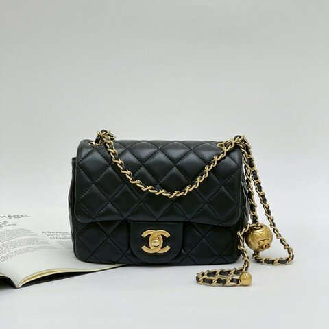 CHANEL 金球方胖  保卡款