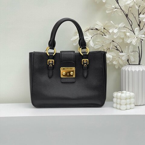 MIUMIU MADRAS 兩用手提包 中號