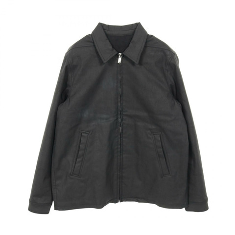 Rick Owens BRAD JKT Brad 夾克 塗層牛仔布絎縫短夾克 其他夾克 棉 黑色 二手 男士