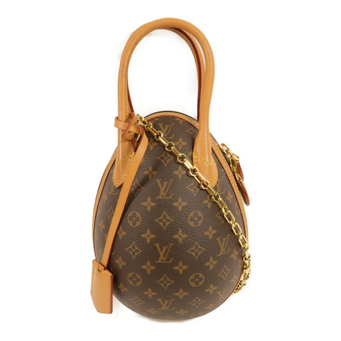 LOUIS VUITTON Monogram Egg Bag金扣手挽肩背兩用袋