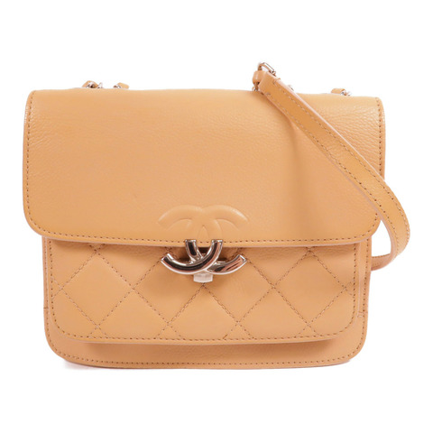 CHANEL 牛皮皮革Chain Shoulder肩背袋