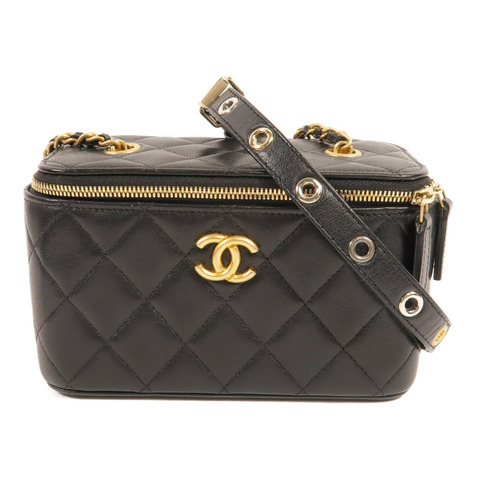 CHANEL 羊皮皮革Vanity Case肩背袋