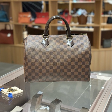 路易威登LV棋盘格speedy30
