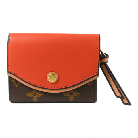 LOUIS VUITTON Monogram/牛皮皮革Portefeuille Tuileries Compact錢包